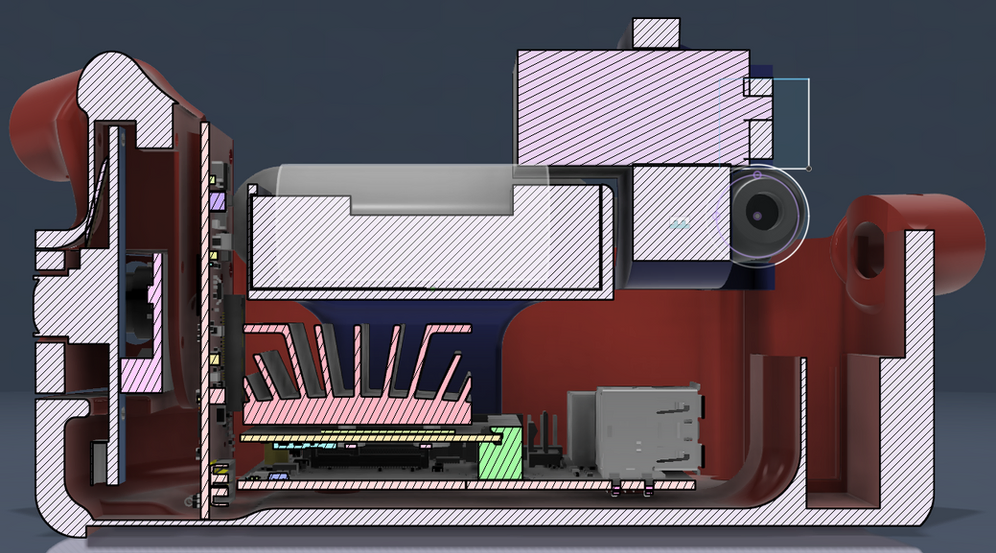 CAD cross-section of Project Phoenix internal layout